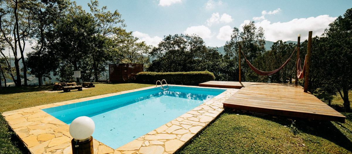 Happy Perth homeowners in a finished garden